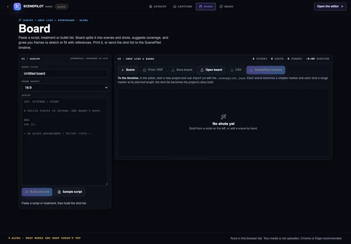 Board live browser workspace