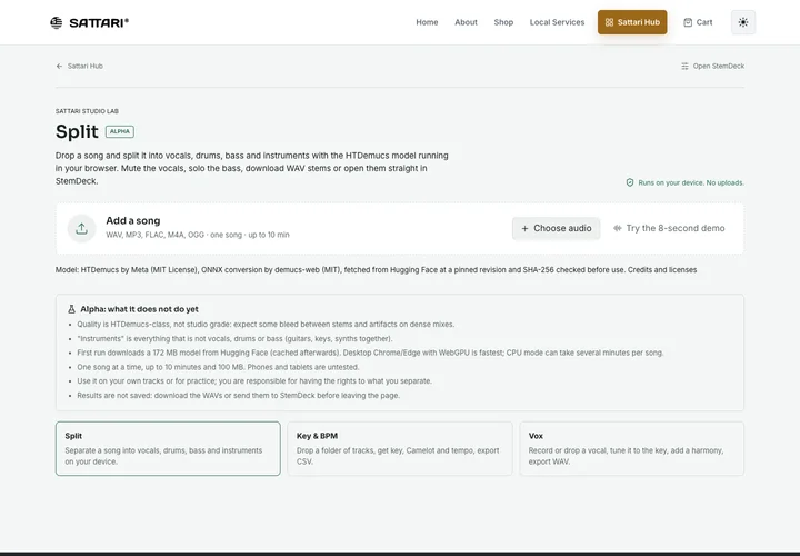 Split live browser workspace
